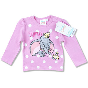 Cactus Clone Dievčenské tričko pre bábätká -  Dumbo, ružové veľkosť: 68-74