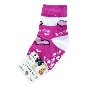 Mr. Pamut Protišmykové ponožky pre bábätká- Love veľkosť: 18-20