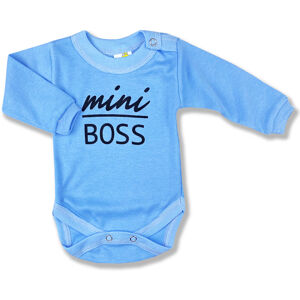 BABY´S WEAR Detské body - Mini Boss veľkosť: 98 (24-36m)