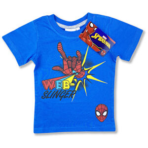 Cactus Clone Detské tričko na krátky rukáv - Spiderman, modré veľkosť: 110