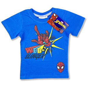 Cactus Clone Detské tričko na krátky rukáv - Spiderman, modré veľkosť: 104 (4roky)