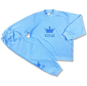BABY´S WEAR Detské pyžamo - KING, modré veľkosť: 116