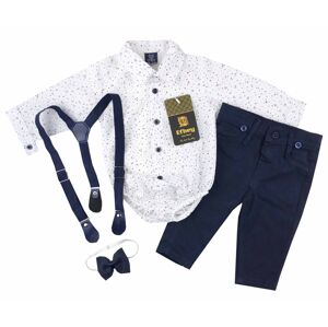 EF Kids 4dielny set pre bábätká-Móda, tmavomodrý veľkosť: 86 (12-18m)