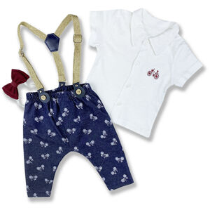 Hippil baby (oblečenie s MALOU VADOU) 3dielny set pre bábätká - Hippil Móda veľkosť: 74-80