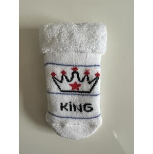 minidamla Novorodenecké ponožky- King, trojbalenie