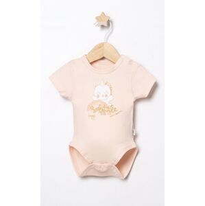 Tongs baby Detské body, krátky rukáv - Unicorn veľkosť: 68 (4-6m)