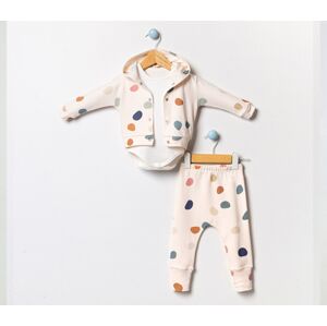 Esya Baby 3dielny set pre deti a bábätká- Bodky veľkosť: 62 (2-4m)