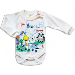 BABY´S WEAR Detské body – BEAR veľkosť: 56