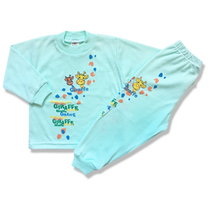 BABY´S WEAR Detské pyžamo –  Giraffe, zelené veľkosť: 104