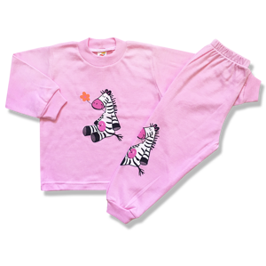 BABY´S WEAR Detské pyžamo - EMMA, ruž veľkosť: 110