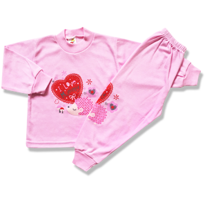 BABY´S WEAR Detské pyžamo - Mummy, ruž veľkosť: 92