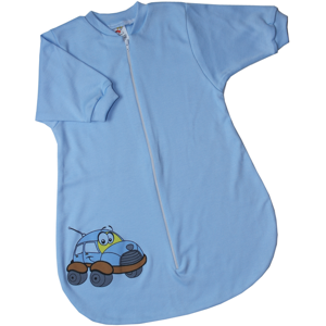 BABY´S WEAR Spací vak pre bábätká– CAR, modrý veľkosť.: 62