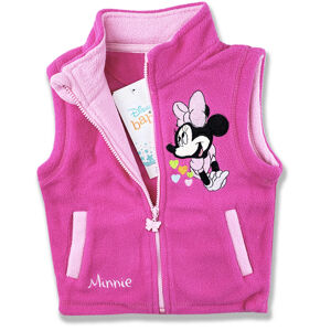 Cactus Clone Thermo vesta pre bábätká - Minnie Mouse, ružová veľkosť: 80