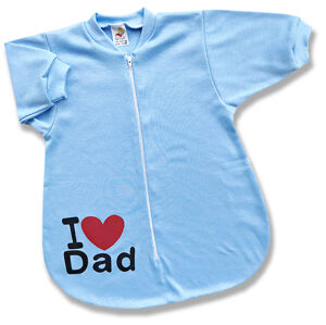 BABY´S WEAR Spací vak pre bábätká - Dad, modrý veľkosť: 56