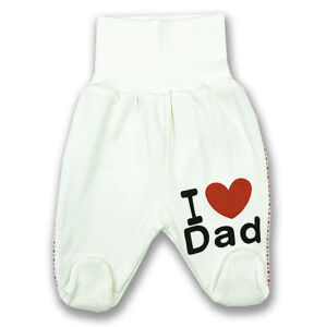 BABY´S WEAR Polodupačky pre bábätká - I Dad veľkosť: 56