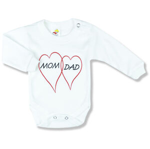 BABY´S WEAR Detské body - Mamička-Otecko veľkosť: 56