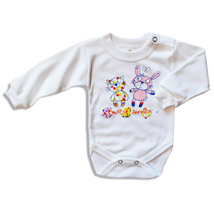 BABY´S WEAR Detské body - BEST FRIENDS veľkosť: 80