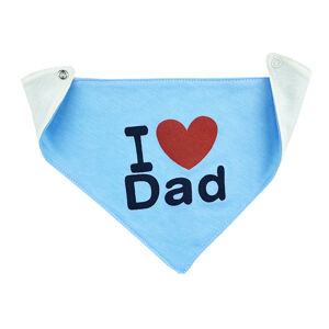 BABY´S WEAR Bavlnený slintáčik pre bábätká-Dad