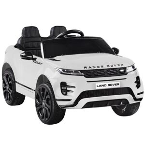 Batériové auto Range Rover Evoque v bielej farbe