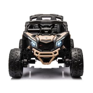 Béžová batériová detská buggy 4x4