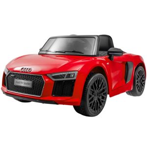 Červené detské auto AUDI R8 Spyder na batérie