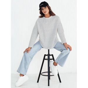 Dámska pásikavá oversize mikina