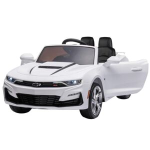 Detské auto Chevrolet CAMARO v bielej farbe