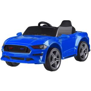 Detský modrý kabriolet v štýle mustangu